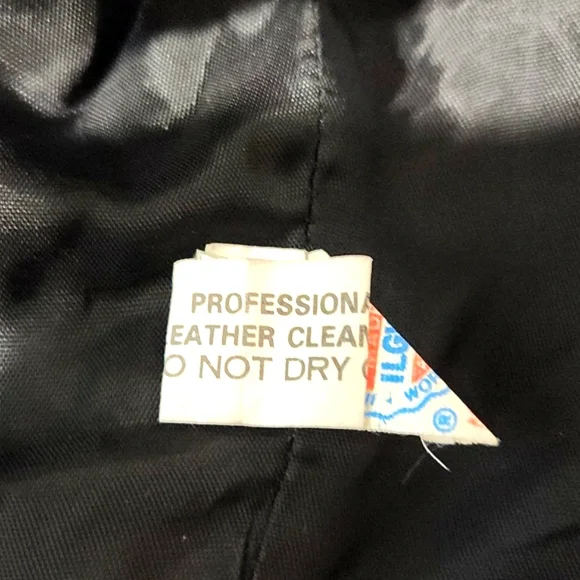 Braetan Vintage Union Made Double Breasted Cropped Jacket Suede Accents Size Med - Picture 14 of 15